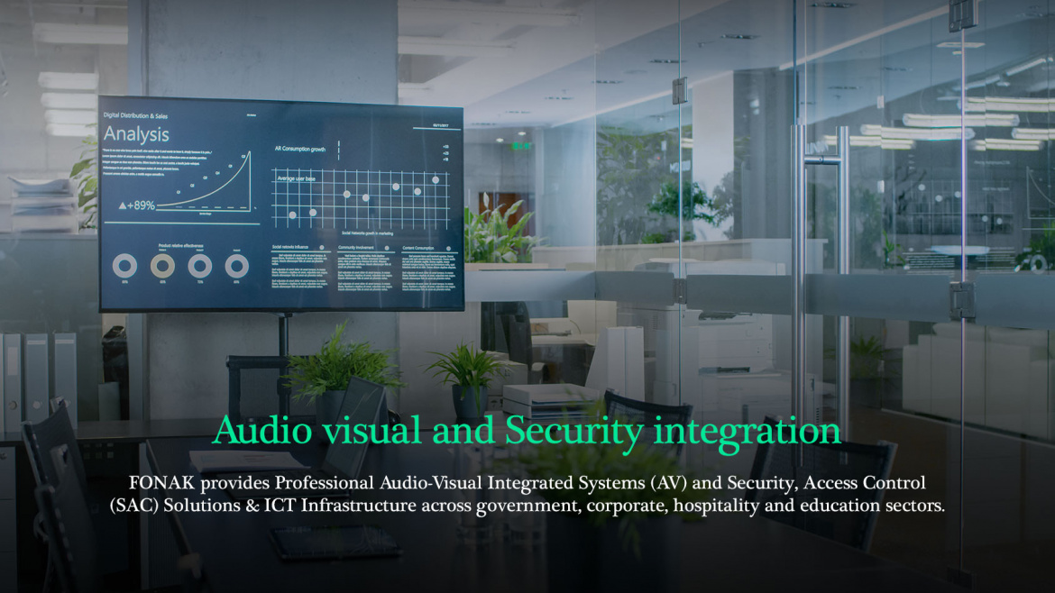 Audio visual and Security integration